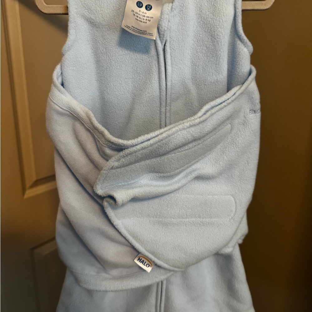 Halo Light Blue SleepSack Swaddle